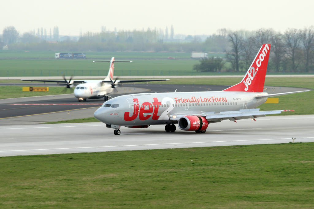 Jet2 plane on a runway